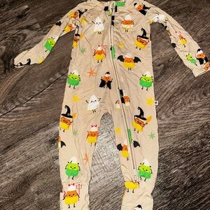 Spooky Fun Kids Footie Pajama